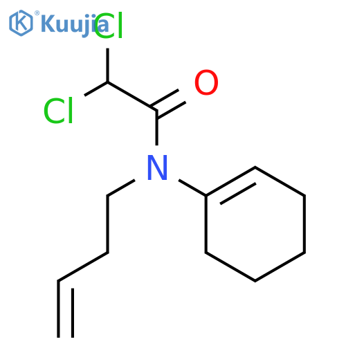 Acetamide, N-3-butenyl-2,2-dichloro-N-1-cyclohexen-1-yl- structure