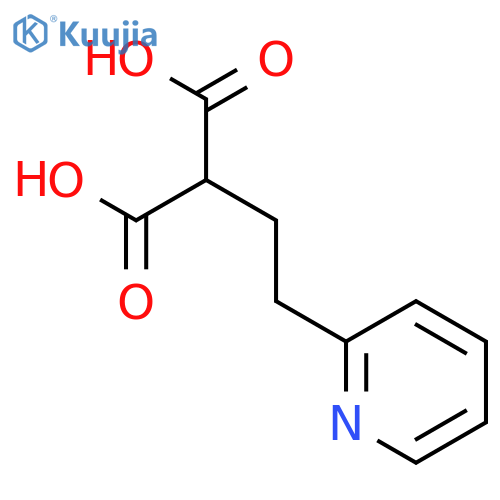 [2-(2-pyridinyl)ethyl]malonic Acid structure