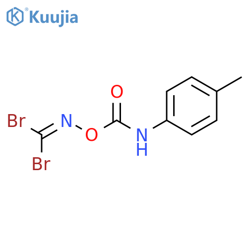 Carbonimidic dibromide, [[[(4-methylphenyl)amino]carbonyl]oxy]- structure