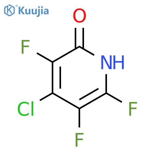 2(1H)-Pyridinone, 4-chloro-3,5,6-trifluoro- structure