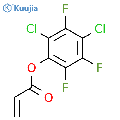 2-Propenoic acid, 2,4-dichloro-3,5,6-trifluorophenyl ester structure