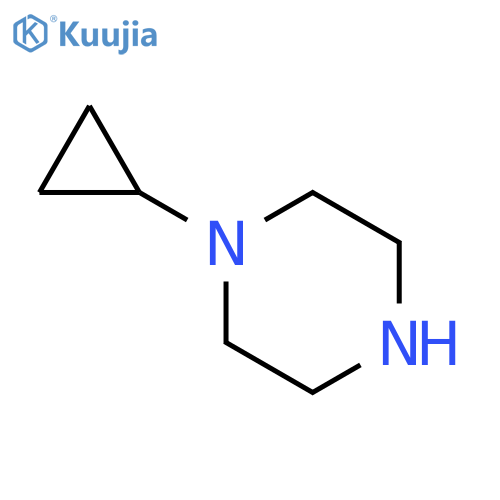 1-Cyclopropylpiperazine structure