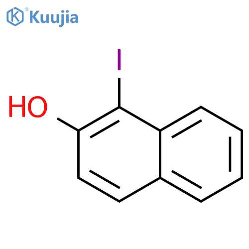 1-Iodo-2-naphthol structure