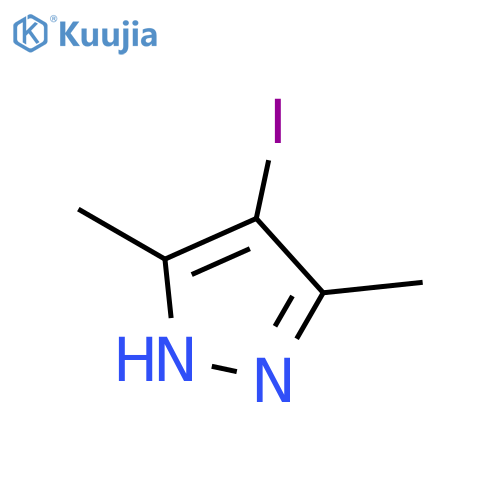 3,5-Dimethyl-4-iodopyrazole structure