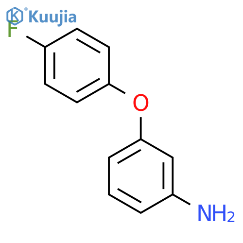 3-(4-fluorophenoxy)aniline structure