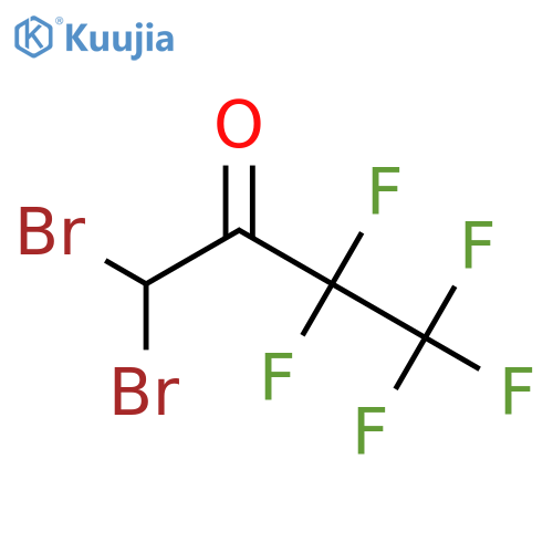 1,1-Dibromo-3,3,4,4,4-pentafluoro-2-butanone structure
