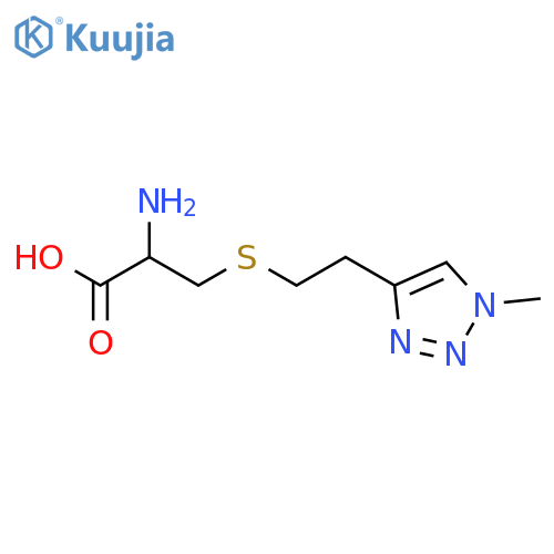 L-Cysteine, S-[2-(1-methyl-1H-1,2,3-triazol-4-yl)ethyl]- structure