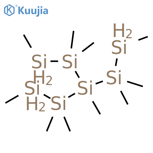 Pentasilane, 1,2,2,3,4,4,5-heptamethyl-3-(1,1,2-trimethyldisilanyl)- structure