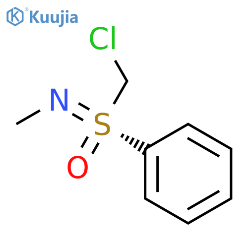 Sulfoximine, S-(chloromethyl)-N-methyl-S-phenyl-, (R)- structure