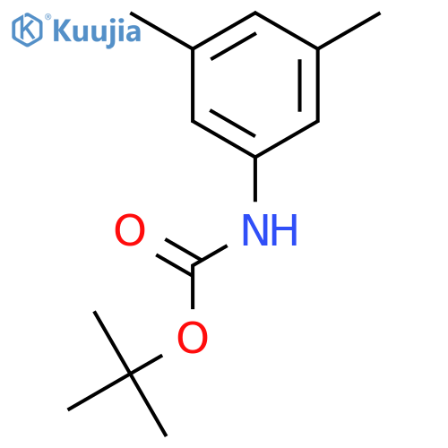 Carbamic acid, (3,5-dimethylphenyl)-, 1,1-dimethylethyl ester structure