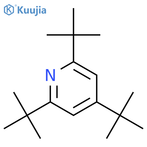 2,4,6-Tritert-butylpyridine structure