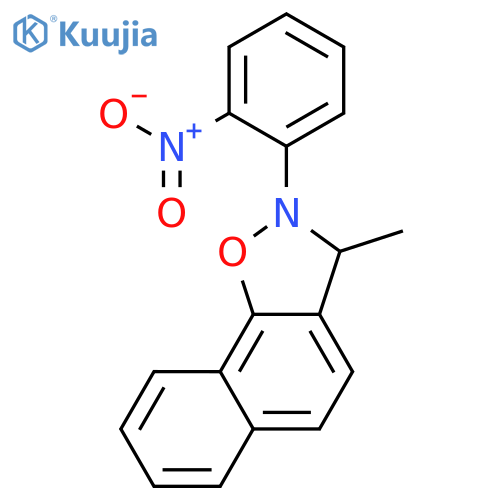 Naphth[2,1-d]isoxazole, 2,3-dihydro-3-methyl-2-(2-nitrophenyl)- structure