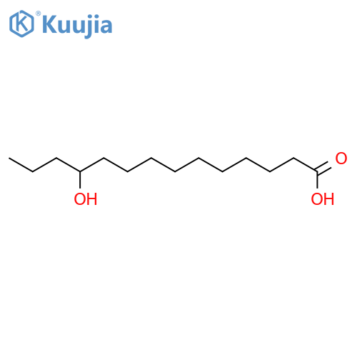 11-Hydroxy Myristic Acid structure