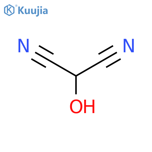 2-hydroxypropanedinitrile structure