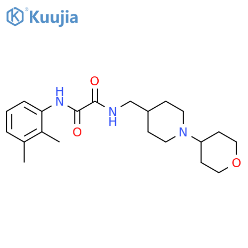 N'-(2,3-dimethylphenyl)-N-{[1-(oxan-4-yl)piperidin-4-yl]methyl}ethanediamide structure