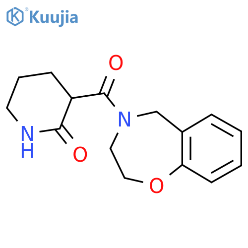 3-(2,3,4,5-Tetrahydro-1,4-benzoxazepine-4-carbonyl)-1,2-dihydropyridin-2-one structure