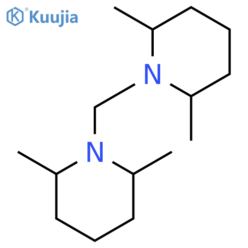 Piperidine,1,1'-methylenebis[2,6-dimethyl- structure