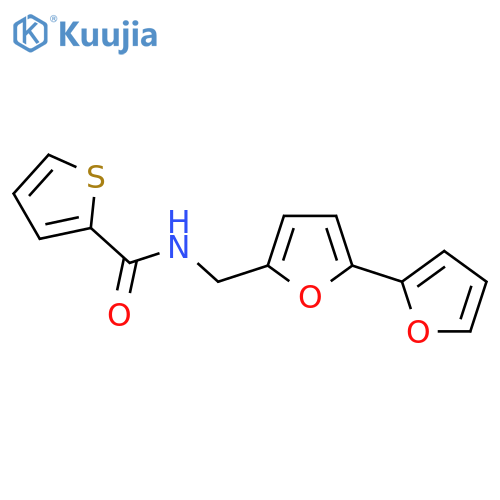 N-({2,2'-bifuran-5-yl}methyl)thiophene-2-carboxamide structure