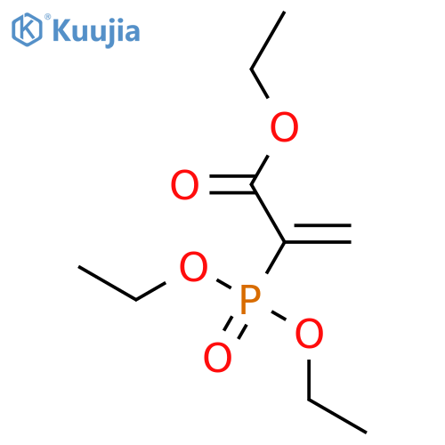 Ethyl 2-diethoxyphosphorylprop-2-enoate structure