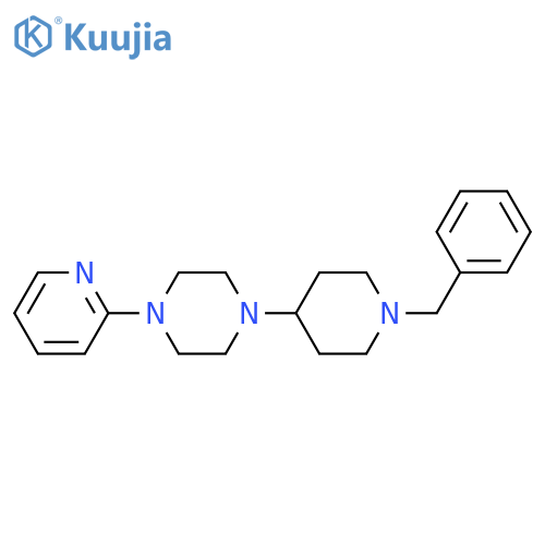 1-(1-Benzylpiperidin-4-yl)-4-(pyridin-2-yl)piperazine structure