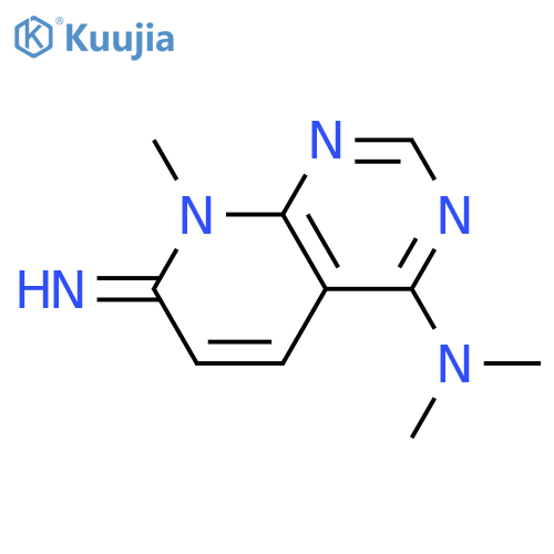 7-imino-N,N,8-trimethyl-7H,8H-pyrido2,3-dpyrimidin-4-amine structure