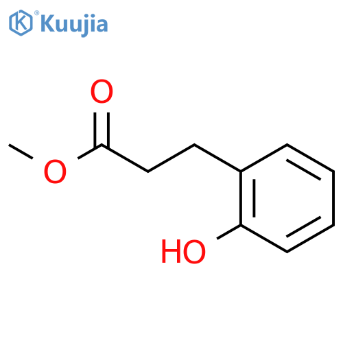 Methyl 3-(2-hydroxyphenyl)propionate structure