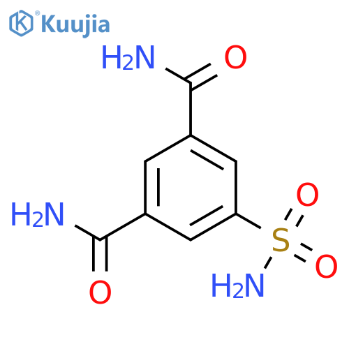 5-sulfamoylbenzene-1,3-dicarboxamide structure