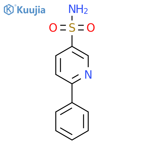 6-Phenylpyridine-3-sulfonic acid amide structure