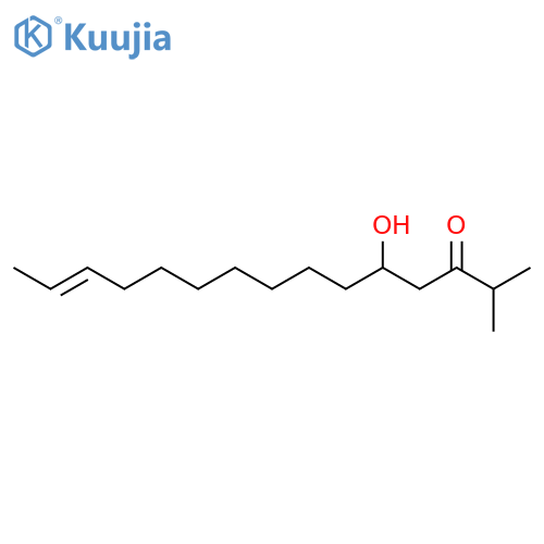 13-Pentadecen-3-one, 5-hydroxy-2-methyl- structure