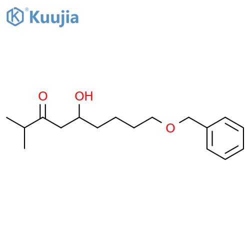 3-Nonanone, 5-hydroxy-2-methyl-9-(phenylmethoxy)- structure
