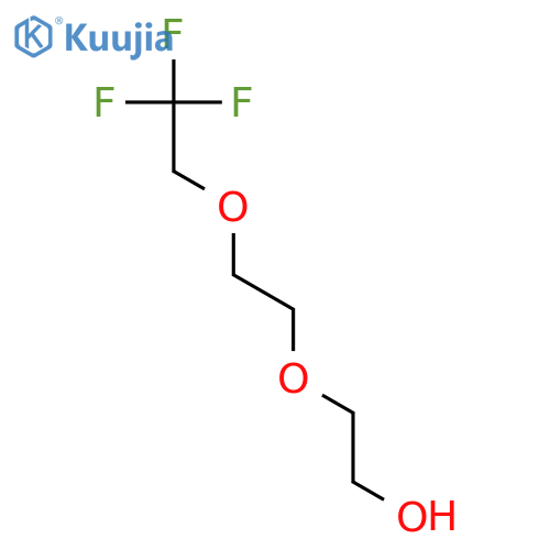 Ethanol, 2-[2-(2,2,2-trifluoroethoxy)ethoxy]- structure