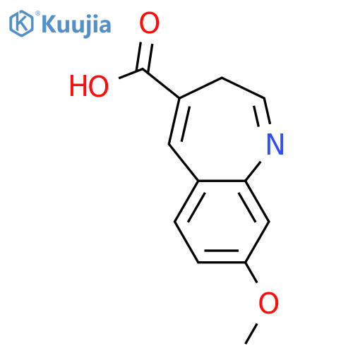 3H-1-Benzazepine-4-carboxylic acid, 8-methoxy- structure