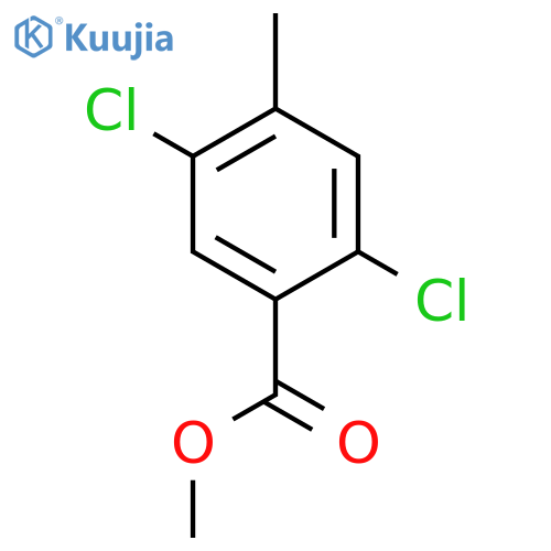 methyl 2,5-dichloro-4-methylbenzoate structure
