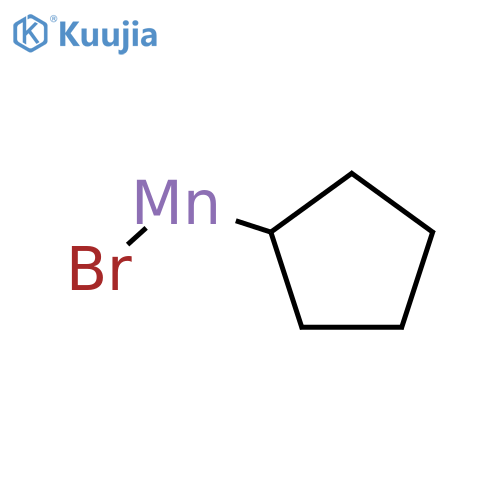 Manganese, bromocyclopentyl- structure