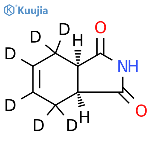 cis-1,2,3,6-Tetrahydrophthalimide-3,3,4,5,6,6-d6 structure