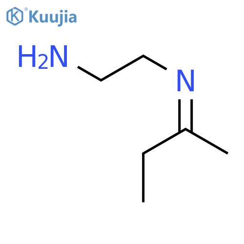 1,2-Ethanediamine, N-(1-methylpropylidene)-, (Z)- structure