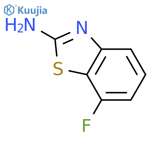 7-Fluorobenzo[d]thiazol-2-amine structure
