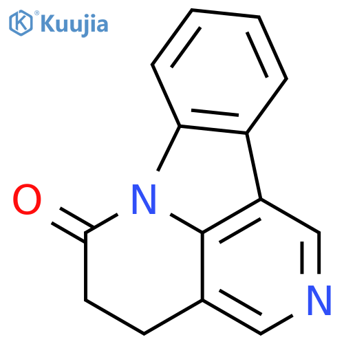 6H-Indolo[3,2,1-ij][1,6]naphthyridin-6-one, 4,5-dihydro- structure