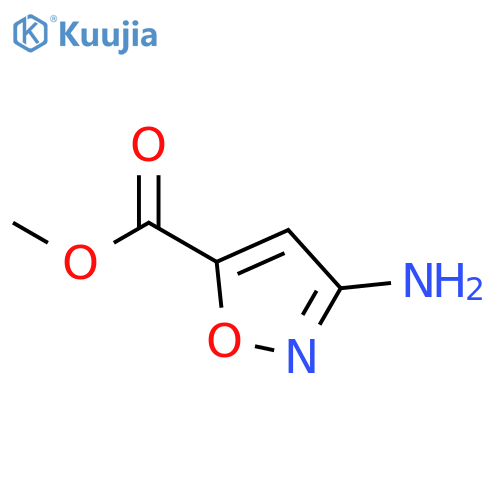 methyl 3-amino-1,2-oxazole-5-carboxylate structure