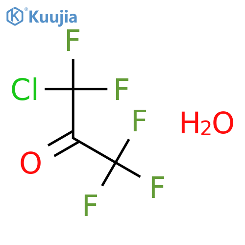 Chloropentafluoroacetone Monohydrate structure