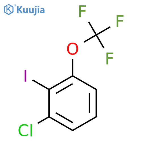 1-Chloro-2-iodo-3-(trifluoromethoxy)benzene structure