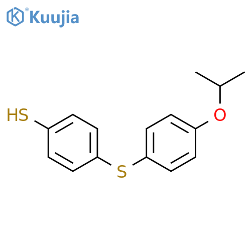 Benzenethiol, 4-[[4-(1-methylethoxy)phenyl]thio]- structure