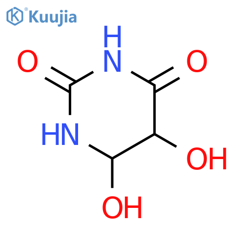 5-Pyrimidinyloxy, hexahydro-4-hydroxy-2,6-dioxo- structure