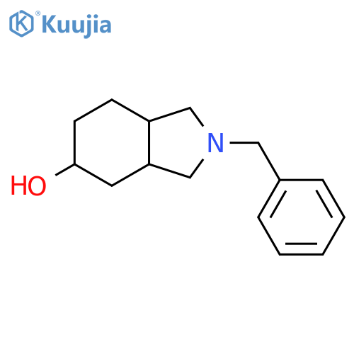 2-benzyl-1,3,3a,4,5,6,7,7a-octahydroisoindol-5-ol structure