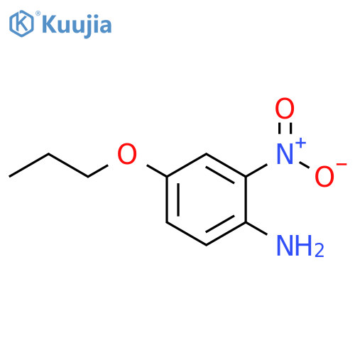2-nitro-4-propoxyaniline structure