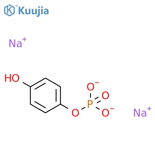 Sodium 4-hydroxyphenyl phosphate structure