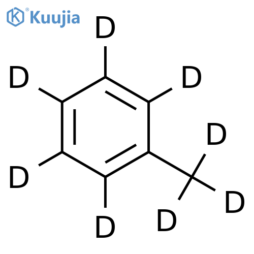 1,2,3,4,5-pentadeuterio-6-(trideuteriomethyl)benzene structure