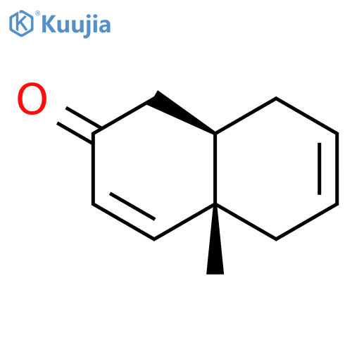 2(1H)-Naphthalenone, 4a,5,8,8a-tetrahydro-4a-methyl-, (4aS-trans)- structure