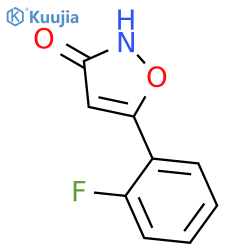 3(2H)-Isoxazolone, 5-(2-fluorophenyl)- structure