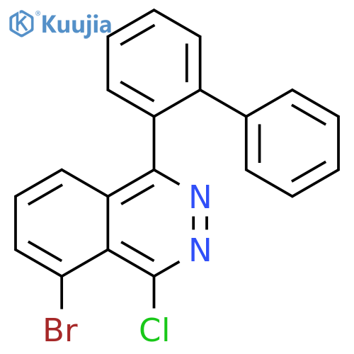 Phthalazine, 1-[1,1'-biphenyl]-2-yl-5-bromo-4-chloro- structure